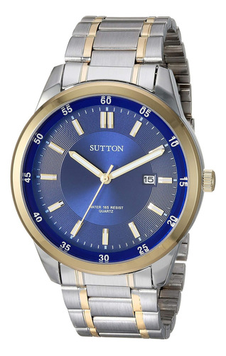 Su/5019nvtt Reloj De Pulsera De Dos Tonos Para Hombre