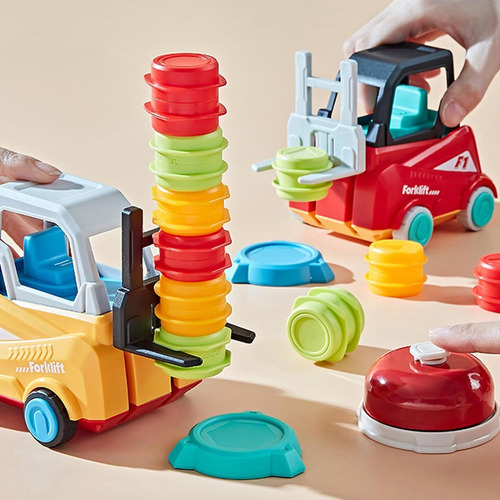 Engineer Forklift Frenzy Transport Game, Mine Tow Truck