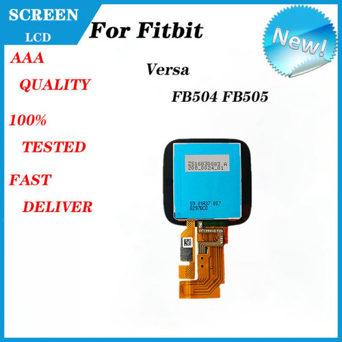 T Tela De Toque Lcd Para Fitbit Versa Smartwatch Fb504 Fb505