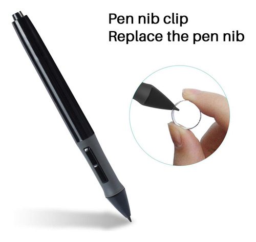 Huion Bolígrafo Con Batería P68, Lápiz Óptico Digital Para T