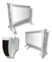 Comprar Combo 1 Calefactor + 2 Convector Electrico Estufa Bajo Cons
