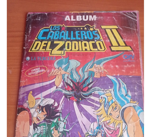 Álbum Los Caballeros Del Zodiaco Ii Incompleto