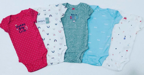 Ropa Carters Bodys Set 5 Piezas 100% Original