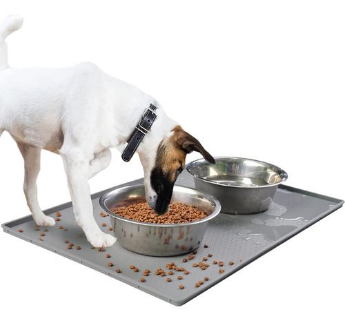 Tapete Impermeable Para Alimentos Para Mascotas 24 X 16 PuLG