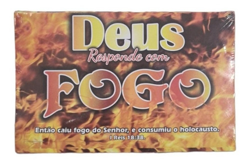 Deus Responde Com Fogo - Envelope Para Campanha - 100 Uni