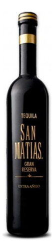 Pack De 4 Tequila San Matias Gran Reserva Añejo 700 Ml