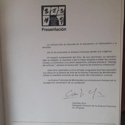 Arte Uruguayo Contemporáneo : Cinco Propuestas/ Alicia Haber (Usado)