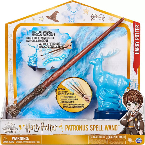 Wizarding World Harry Potter Varita Con Patronus +6 Años