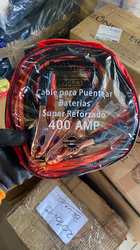 Cable Puentear Baterías 400 Amp Autos Camionetas