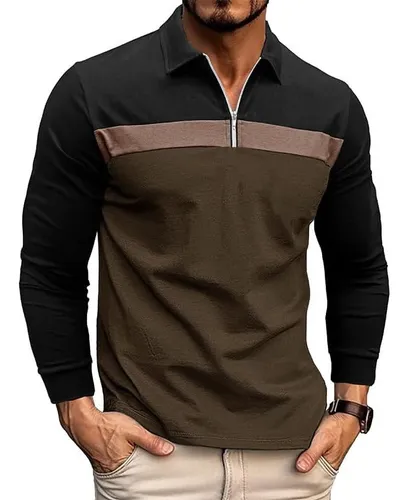 Polos manga larga hombre decathlon hotsell