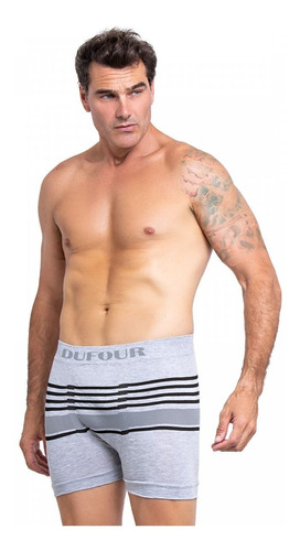 Pack X 3 Boxers Dufour Sin Costuras Hombre Calzoncillos 