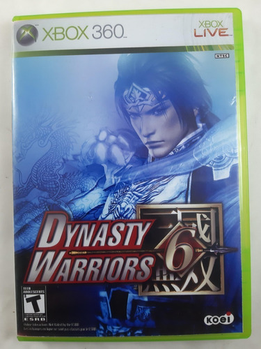 Juego Dynasty Warriors 6 Xbox 360 Fisico Usado