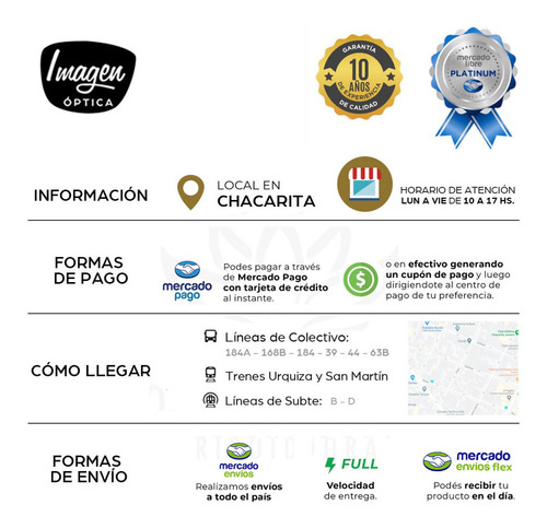 Imagen 7 de 7 de Imagen Óptica Lentes Carven Anteojos Sol Importados Lo033