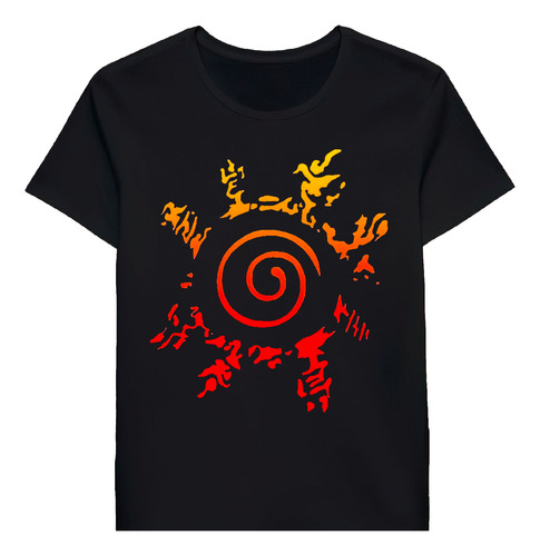 Remera Fire Sealing Anime Tattoo Collection 95305973