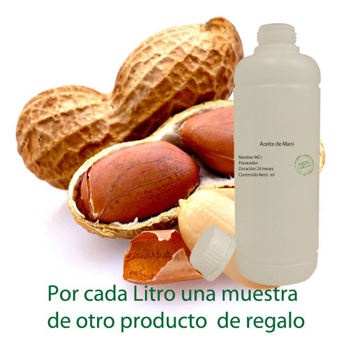 Aceite De Maní O Cacahuate 1 Litro 