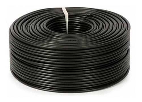 Cable Coaxial Negro 50mts Para Tv Camara Cable Rg-59 75 Ohms