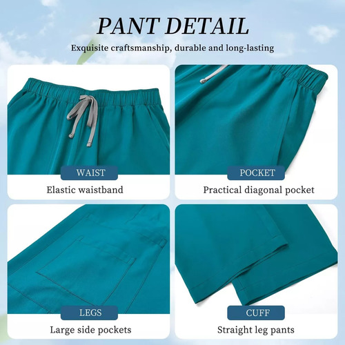 Conjunto De Uniforme Médico De Enfermería Para Mujer