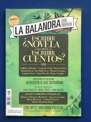 Revista La Balandra Nº 5 / Se Retira Por Palermo