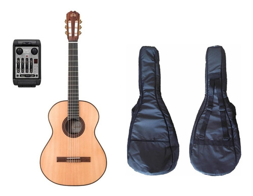 Guitarra La Alpujarra 100 Fishman Prefix Con Funda Envios