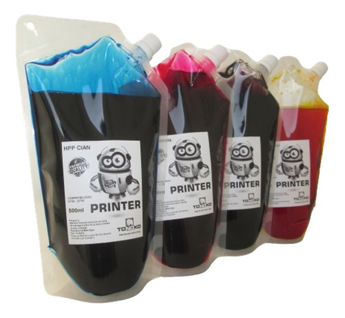 Tinta Printer Compatible Para Hp Gt53 Gt52 Tank 315 500ml