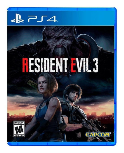 Jogo Resident Evil 3 Remake Para Ps4 Mídia Física