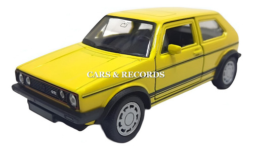 Volkswagen Golf I Gti Rabbit Nuevo Sin Caja - A Welly 1/32 Amarillo