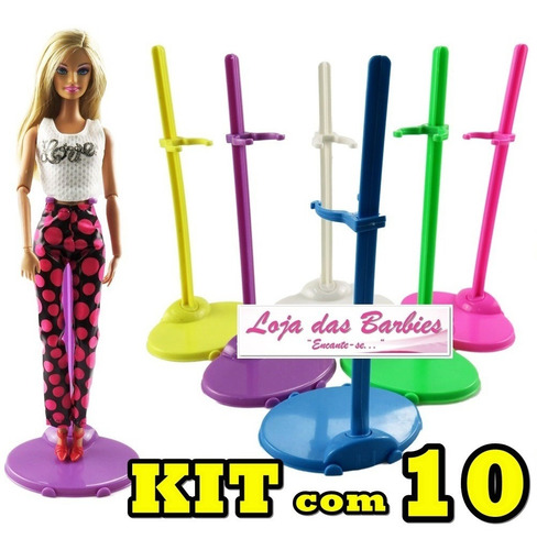 Suporte P/ Boneca Barbie Susi Ken Monster High Display Stand