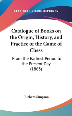 Libro Catalogue Of Books On The Origin, History, And Prac...