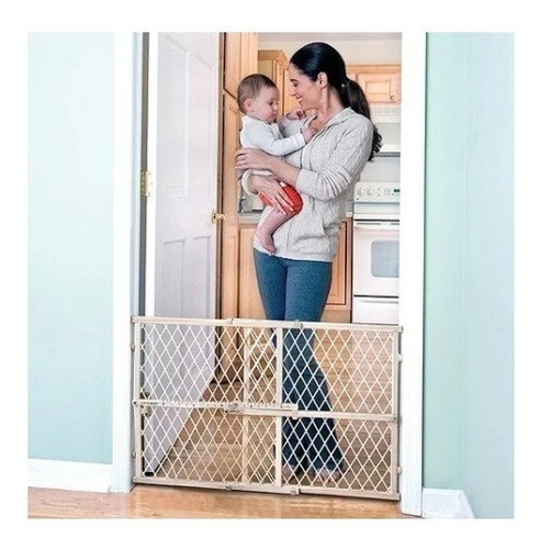 Imagen 2 de 2 de Reja Puerta De Seguridad Para Bebes Niños Y Mascotas Evenflo