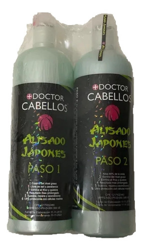 Alisado Japones Kit Litro + Shampo Docto - mL a $25