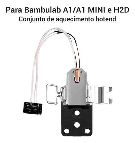 Kit De Aquecimento Hotend Impressora Bambu Lab A1 A1mini H2d 24v
