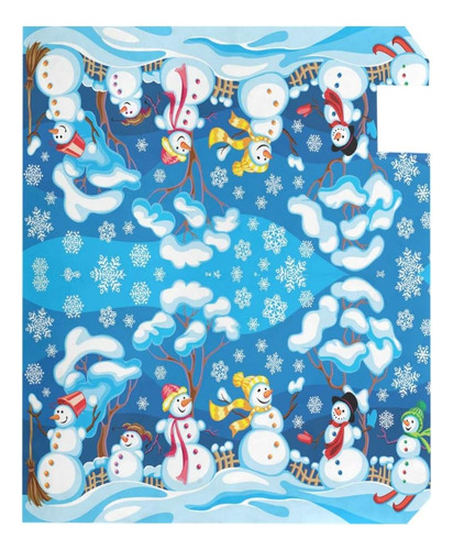 Invierno Snowman Magnetic Boxbox Cover Holiday Holiday Con C