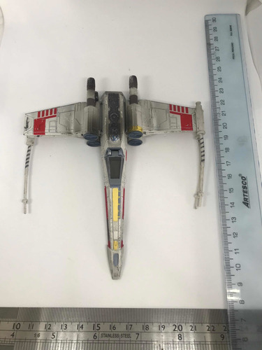 Star Wars Luke Red X Wing Fighter R2-d2 With Damage Origina (Usado)
