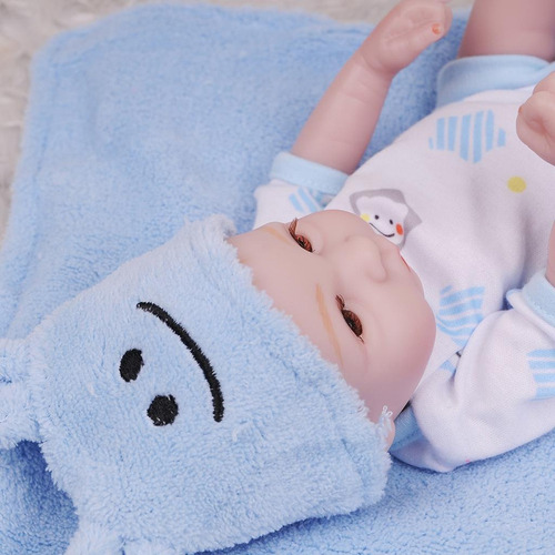 Bebes Reborn Silicona Cuerpo Completo Con Juego De Ropa