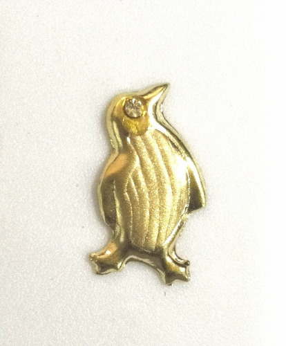 Broqueles En Oro Macizo De 14k Pinguino