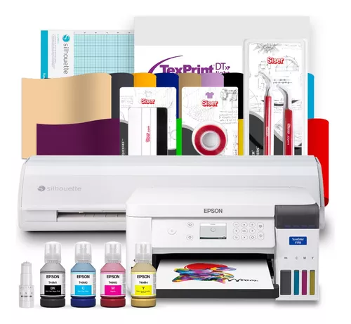 Kit Combo 10 En 1 Tlp 33x45 Sublimación Impresora Epson F170