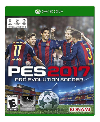 Juego Pro Evolution Soccer 2017 Futbol Pes 17 Para Xbox One