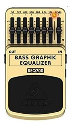 Pedal Ecualizador Gráfico De Bajos Behringer Beq700