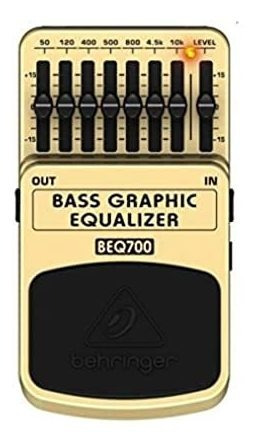 Pedal Ecualizador Gráfico Behringer Beq700 Bass