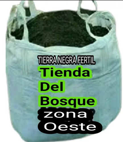 Tierra Negra Bolsas 25k Bolsón 1m3 Nivelación Gratis Z/oeste