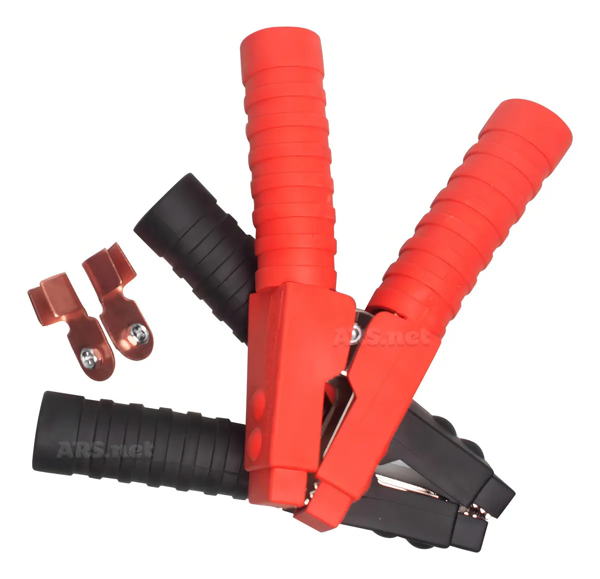 Garra Para Bateria Lotus Metal Cobreado 600A 2 Peças Conector Jacaré