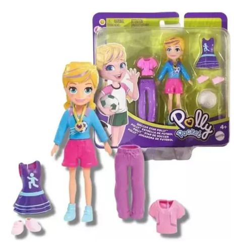 Polly Pocket Varios Modelos Muñeca Con Accesorios Mattel