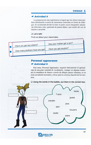 Lengua Extranjera, Ingles Para 2do. Ciclo Material Docente