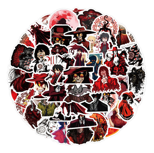 - 50 Unidades Por Bolsa, Nuevo Diseño Anime Hellsing,