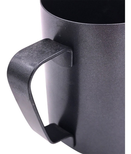 Jarra Pitcher Barista Teflon Negra, Arte Latte 12oz Oferta!!