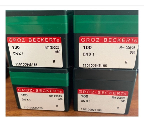 Aguja Maquina Coser Sacos Groz Beckert - Paquete 10 Agujas