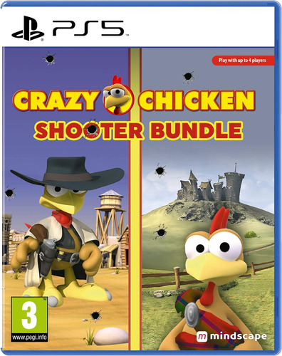 Juego Para Ps5. Crazy Chicken: Shooter Edition