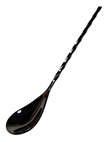 Cucharilla Espiralada De Color - Gota 30cm Barman Cocteleria
