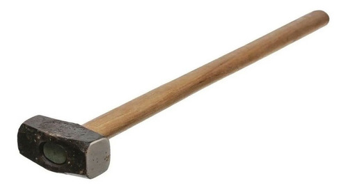 Maza Martillo Albañil 5000 Grs Forjada Cabo Madera 5 Kg