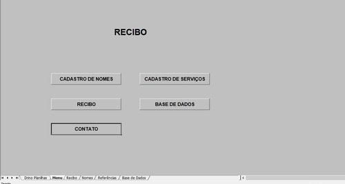 Planilha Para Impressão De Recibo Aluguel Salva Automático